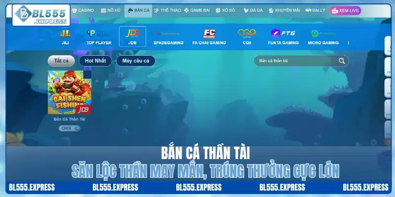 Bắn Cá Thần Tài – Săn Lộc May Mắn, Trúng Thưởng Cực Lớn