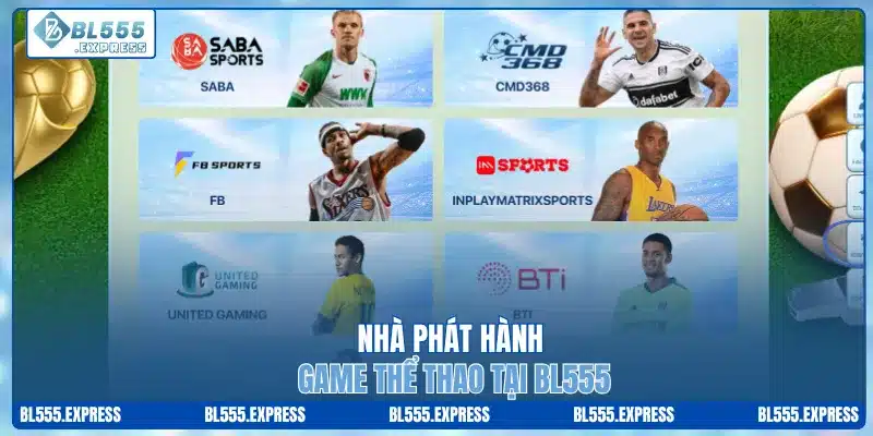 Nhà phát hành game thể thao tại BL555